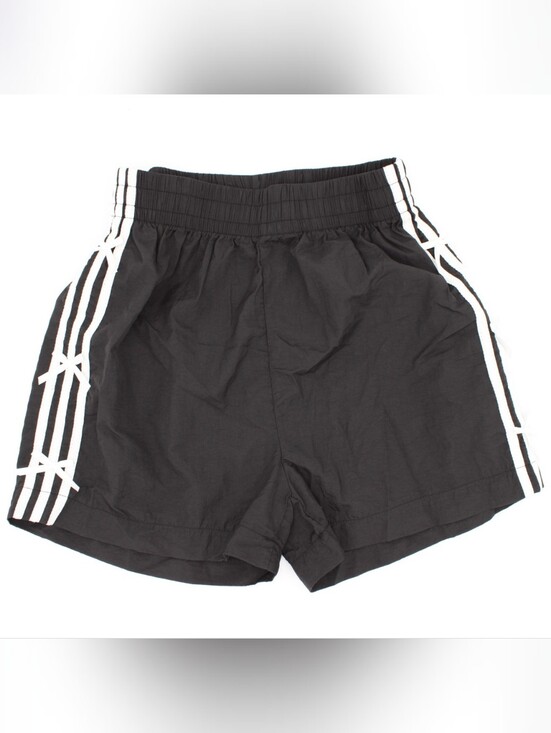 Source Unknown Pants - Black Bow Side Stripe Track Shorts – Medium